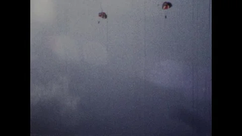 Parachutes Stock Footage 251836042