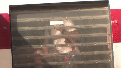 Parachuting out of airplane 스톡 동영상 52425604