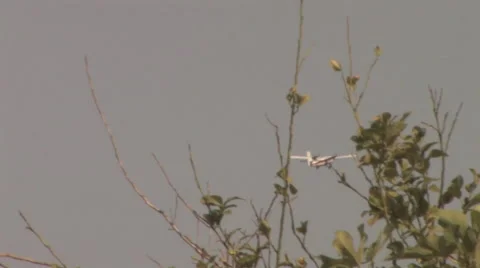 Parachuting out of airplane 스톡 동영상 52467389