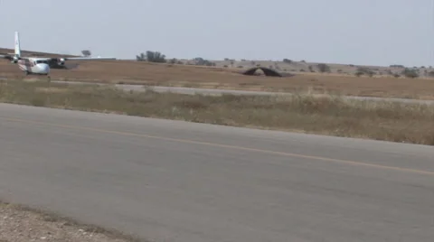 Parachuting out of airplane 스톡 동영상 54671997