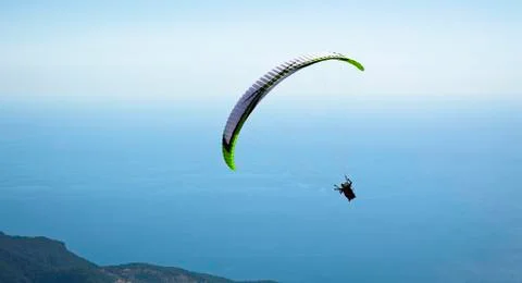 Parachuting Stock Photos
