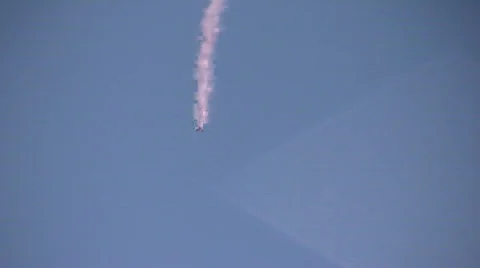 Parachutist Stock Footage 130429