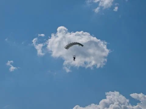 Parachutist Stock Photos