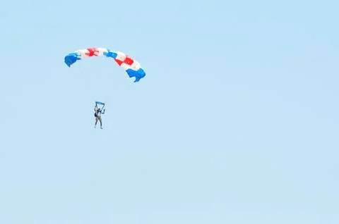 Parachutist Stock Photos