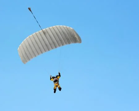 Parachutist Foto stock
