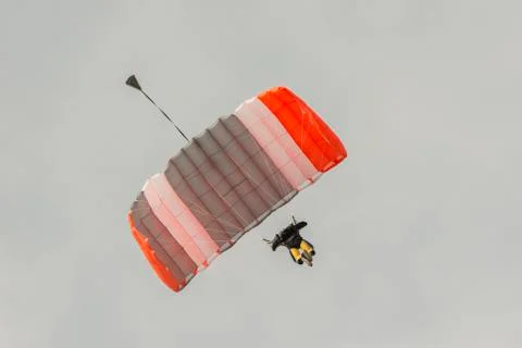 Parachutist . Stock Photos