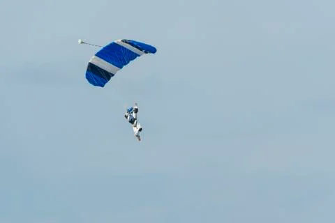 Parachutist Foto stock