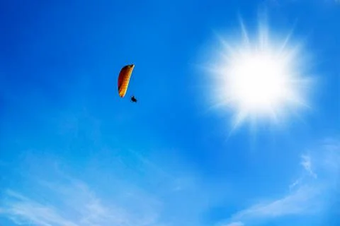 Parachutist Stock Photos