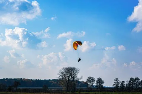 Parachutist Stock Photos
