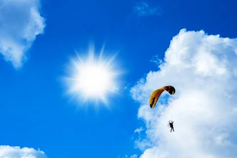 Parachutist Stock Photos