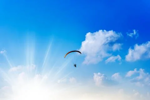 Parachutist5 Stock Photos