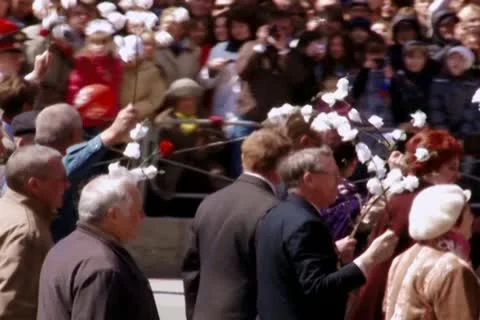 Parade in 9 of may Video stock 10682140
