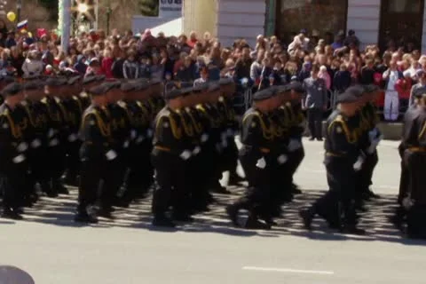Parade in 9 of may Video stock 10682150