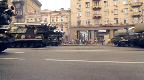 Parade of the Armed Forces of Ukraine Stock Footage 67565510