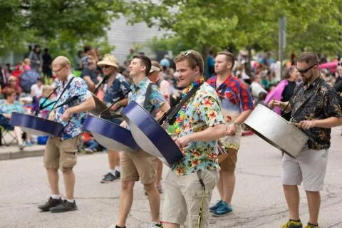 Parade the Circle 2018 Stock Photos