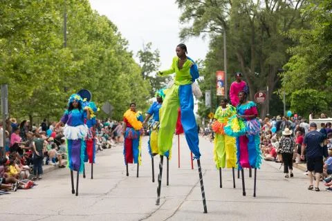 Parade the Circle 2018 Stock Photos