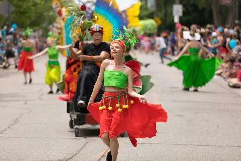 Parade the Circle 2018 Stock Photos