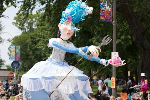 Parade the Circle 2018 Foto stock