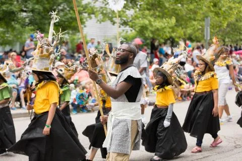 Parade the Circle 2018 Stock Photos