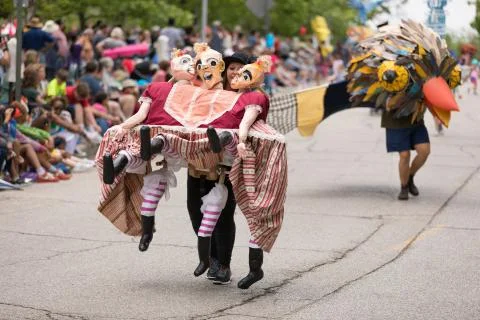 Parade the Circle 2018 Stock Photos