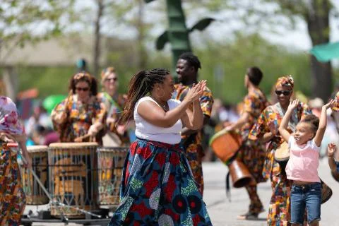 Parade The Circle Stock Photos