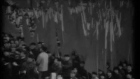 Parade crowd Stock Footage 235131707