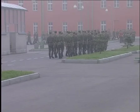 On the parade ground 動画素材 3917204