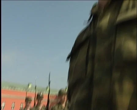 On the parade ground 库存影片 5176583