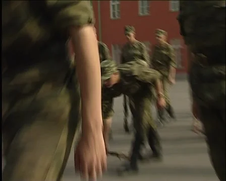 On the parade ground 動画素材 5177202