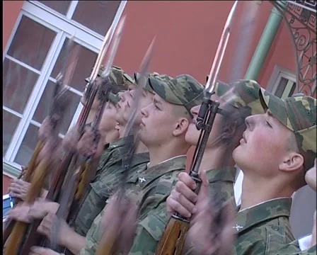 On the parade ground 動画素材 5178834