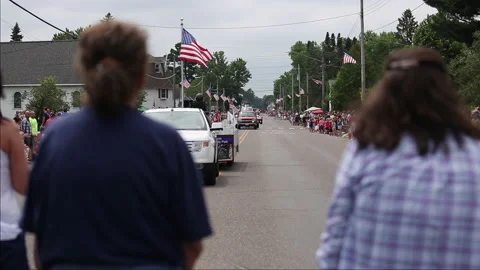 Parade july Stock Footage 197738805