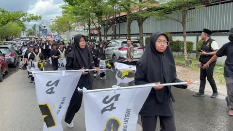 Parade marching band Stock Footage 241591302