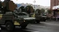 Parade of military hardware in Kiev, Ukraine HD Footage