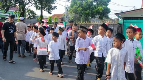 Parade ramadhan Stockfoto's