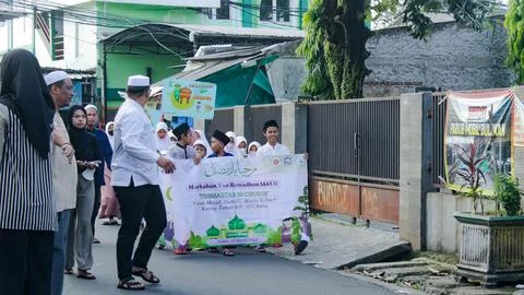 Parade ramadhan Stockfoto's