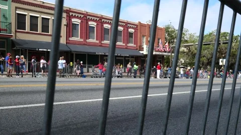 Parade before start Stock Footage 167674170