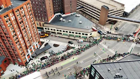 Parade - Syracuse, NY Stock Footage 336167309