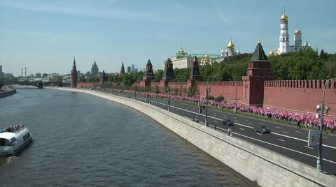 Parade  Timelapse 스톡 동영상 6100078