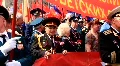 Parade of victory HD Footage