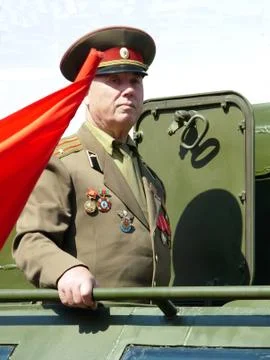Parade of victory Stock Photos