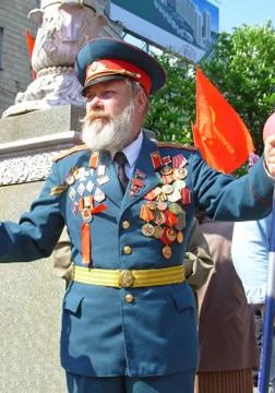 Parade of victory Foto stock