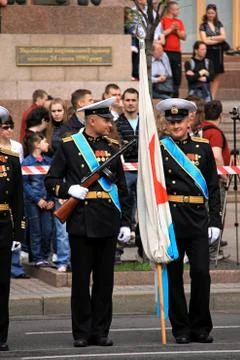 Parade of victory Stock-Fotos