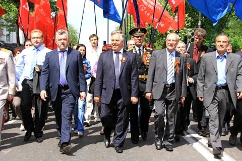 Parade of victory Fotos de archivo