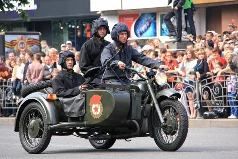 Parade of victory 스톡 사진