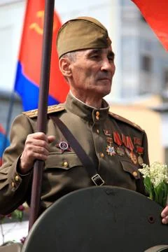 Parade of victory Foto stock
