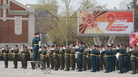 Parade WWII 스톡 동영상 23366876