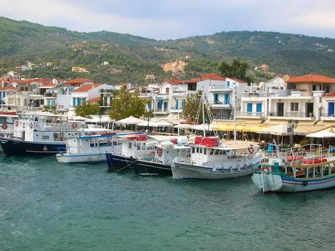 The paradies of the Greace Beaches Stock Photos