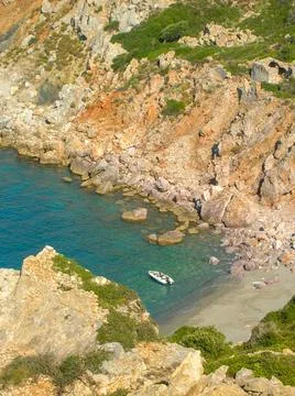 The paradies of the Greace Beaches Stock Photos