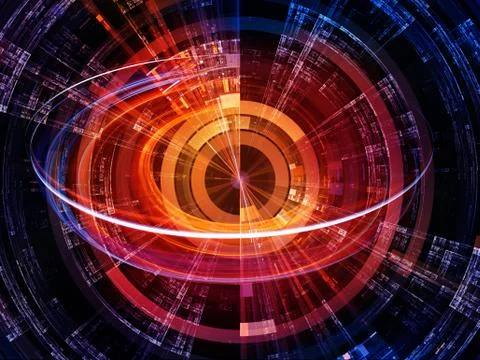 Paradigm of Circular Destination Stock Illustration