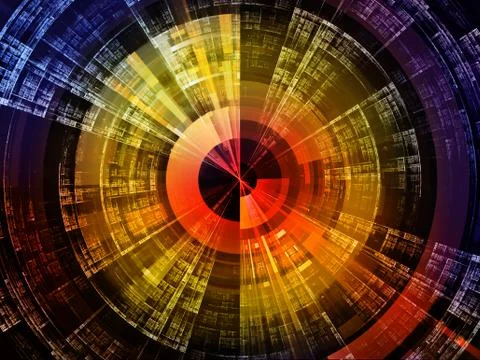 Paradigm of Circular Destination Illustrazione stock